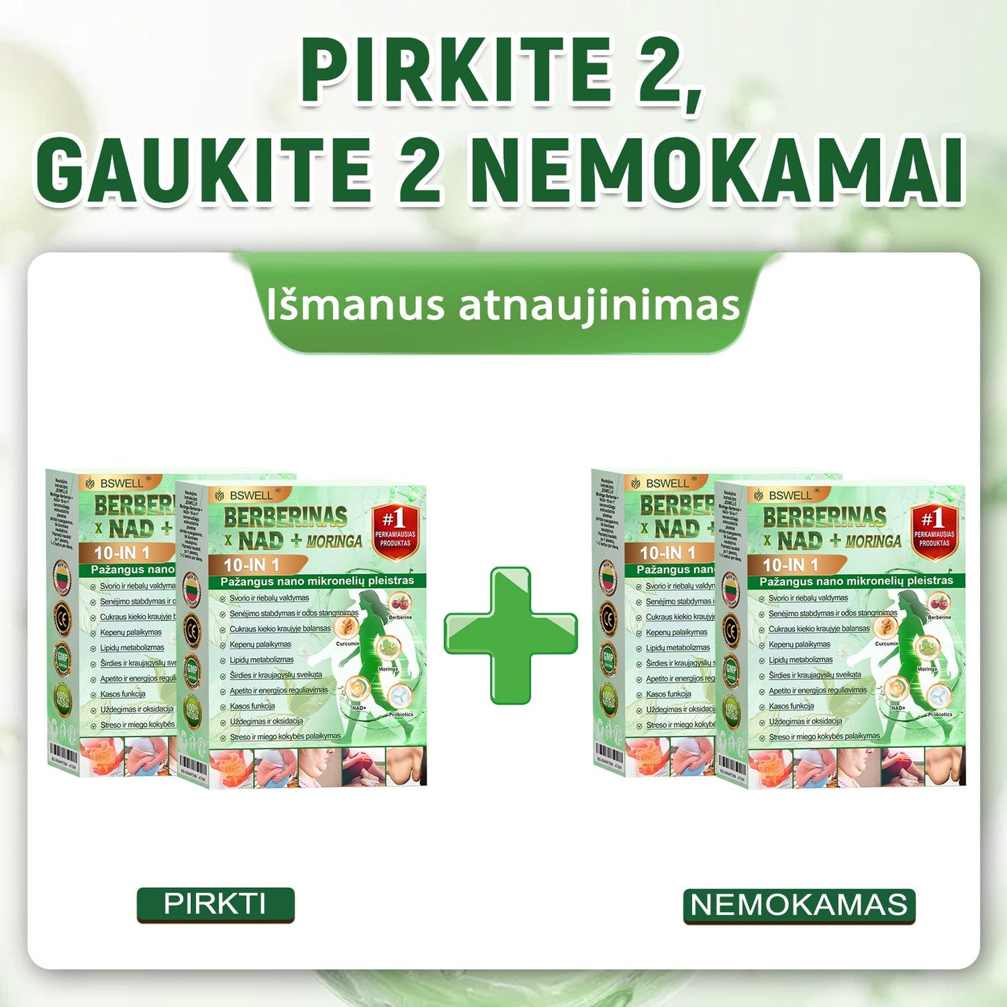 🌼BSWELL® Nano mikrodurų lieknėjimo pleistras (𝑱𝒖𝒔𝒕 𝒐𝒏𝒄𝒆 𝒂 𝒅𝒂𝒚, 𝒗𝒊𝒔𝒊𝒃𝒍𝒆 𝒄𝒉𝒂𝒏𝒈𝒆𝒔 𝒊𝒏 28 𝒅𝒂𝒚𝒔) ✅ 𝑭𝒐𝒓 𝒐𝒃𝒆𝒔𝒊𝒕𝒚, 𝒄𝒂𝒓𝒅𝒊𝒐𝒗𝒂𝒔𝒄𝒖𝒍𝒂𝒓 𝒉𝒆𝒂𝒍𝒕𝒉, 𝒅𝒊𝒂𝒃𝒆𝒕𝒆𝒔, 𝒔𝒍𝒆𝒆𝒑 𝒂𝒑𝒏𝒆𝒂, 𝒈𝒖𝒕 𝒉𝒆𝒂𝒍𝒕𝒉, 𝒋𝒐𝒊𝒏𝒕 𝒊𝒔𝒔𝒖𝒆𝒔, 𝒂𝒏𝒅 𝒎𝒐𝒓𝒆
