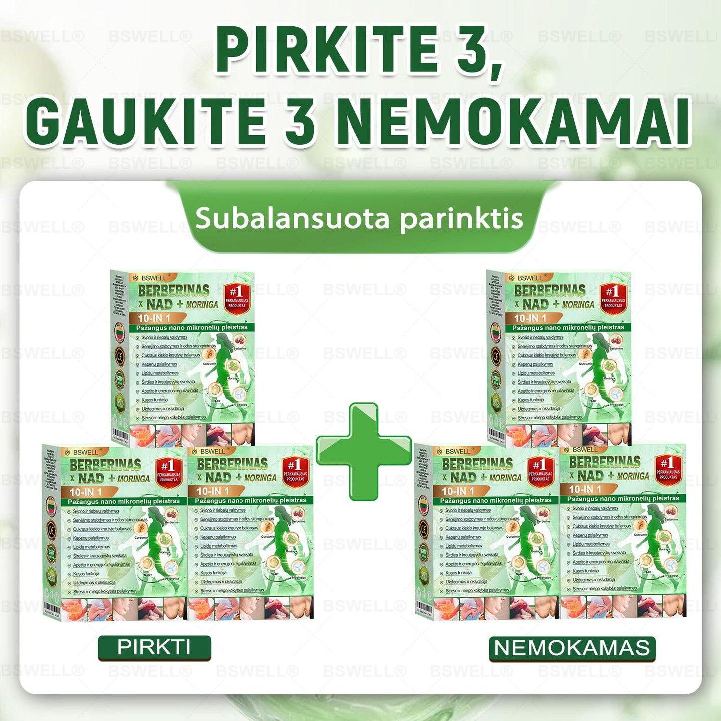 🌼BSWELL® Nano mikrodurų lieknėjimo pleistras (𝑱𝒖𝒔𝒕 𝒐𝒏𝒄𝒆 𝒂 𝒅𝒂𝒚, 𝒗𝒊𝒔𝒊𝒃𝒍𝒆 𝒄𝒉𝒂𝒏𝒈𝒆𝒔 𝒊𝒏 28 𝒅𝒂𝒚𝒔) ✅ 𝑭𝒐𝒓 𝒐𝒃𝒆𝒔𝒊𝒕𝒚, 𝒄𝒂𝒓𝒅𝒊𝒐𝒗𝒂𝒔𝒄𝒖𝒍𝒂𝒓 𝒉𝒆𝒂𝒍𝒕𝒉, 𝒅𝒊𝒂𝒃𝒆𝒕𝒆𝒔, 𝒔𝒍𝒆𝒆𝒑 𝒂𝒑𝒏𝒆𝒂, 𝒈𝒖𝒕 𝒉𝒆𝒂𝒍𝒕𝒉, 𝒋𝒐𝒊𝒏𝒕 𝒊𝒔𝒔𝒖𝒆𝒔, 𝒂𝒏𝒅 𝒎𝒐𝒓𝒆